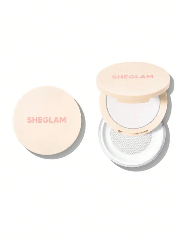 پودر فیکس دوطبقه شیگلم SHEGLAM مدل مات و لیفت کننده پوست Translucent
