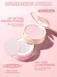 پودر فیکس دوطبقه شیگلم SHEGLAM مدل مات و لیفت کننده پوست Bubblegum