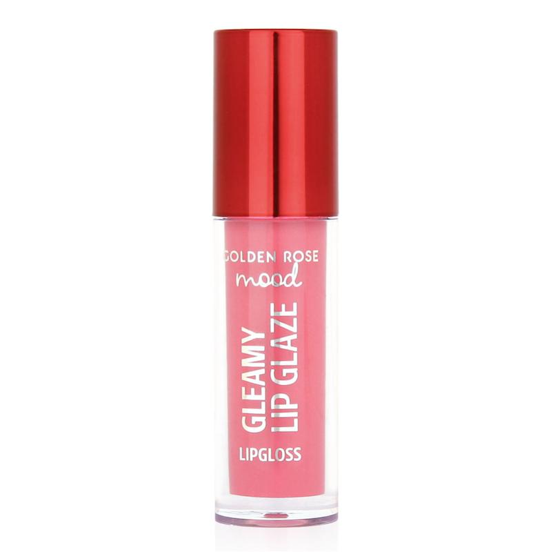 لیپ گلاس مدل Mood  Gleamy Lip Glaze Lipgloss گلدن رز کد204