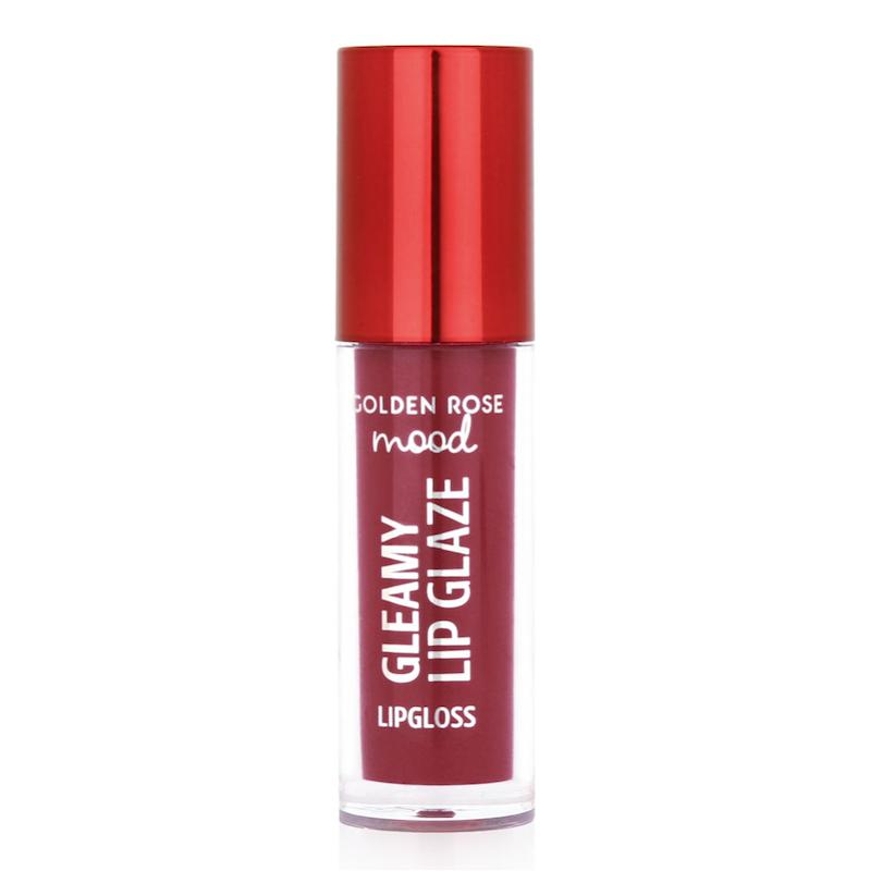 لیپ گلاس مدل Mood  Gleamy Lip Glaze Lipgloss گلدن رز کد206