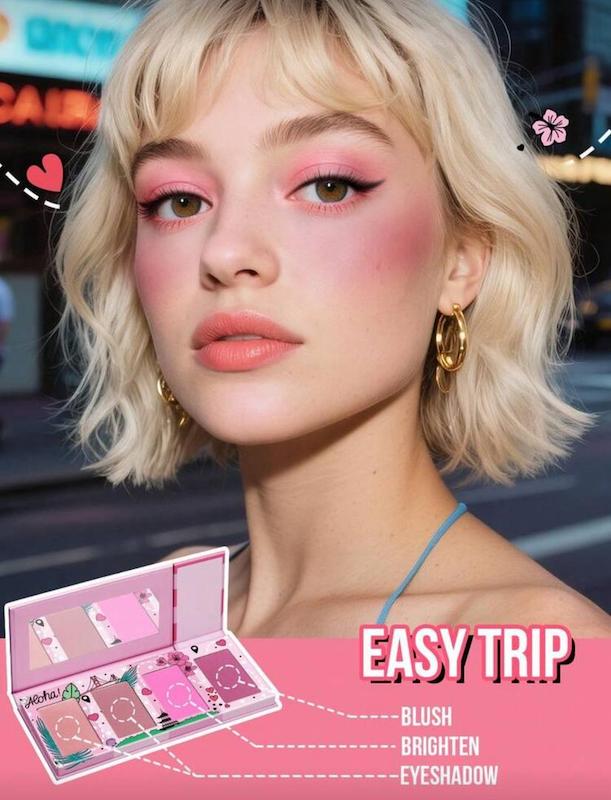 پالت سایه و رژگونه اورجینال Misslyn✈️💕