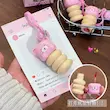 رژلب مایع مخملی فانتزی طرح خرس آویزدار JOJO DIARY🐻‍❄️💕