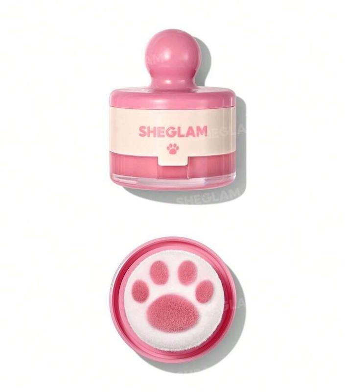 رژگونه پودری پنجه گربه ای شیگلم SHEGLAM رنگ Berry flirt 