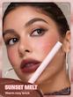 رژ لب مات مارشمالو پاف شیگلم SHEGLAM رنگ Sunset melt