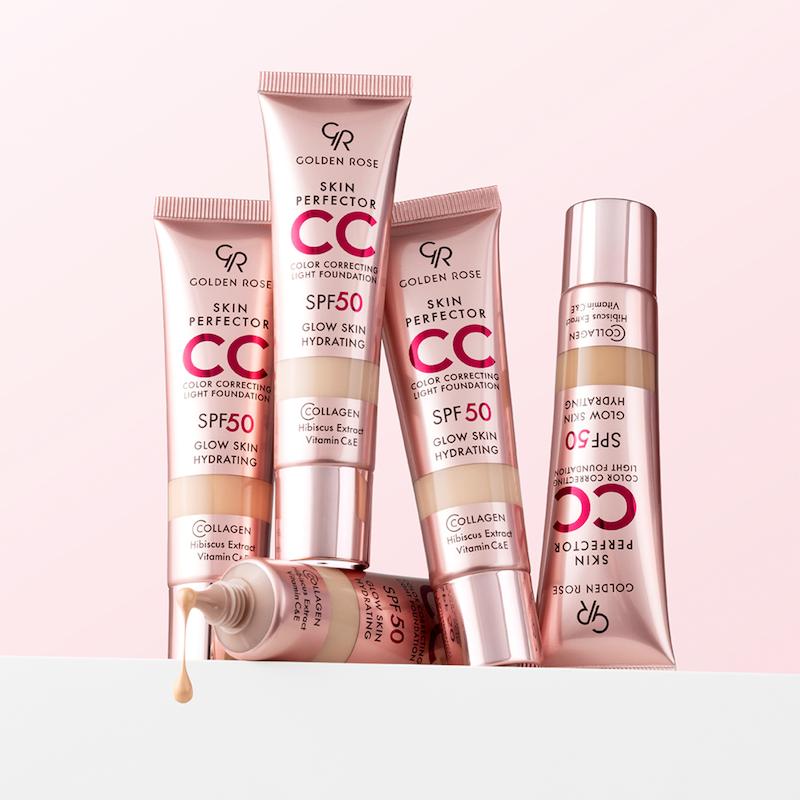 سی سی کرم گلدن رز spf50 | اصلاح کننده رنگ پوست