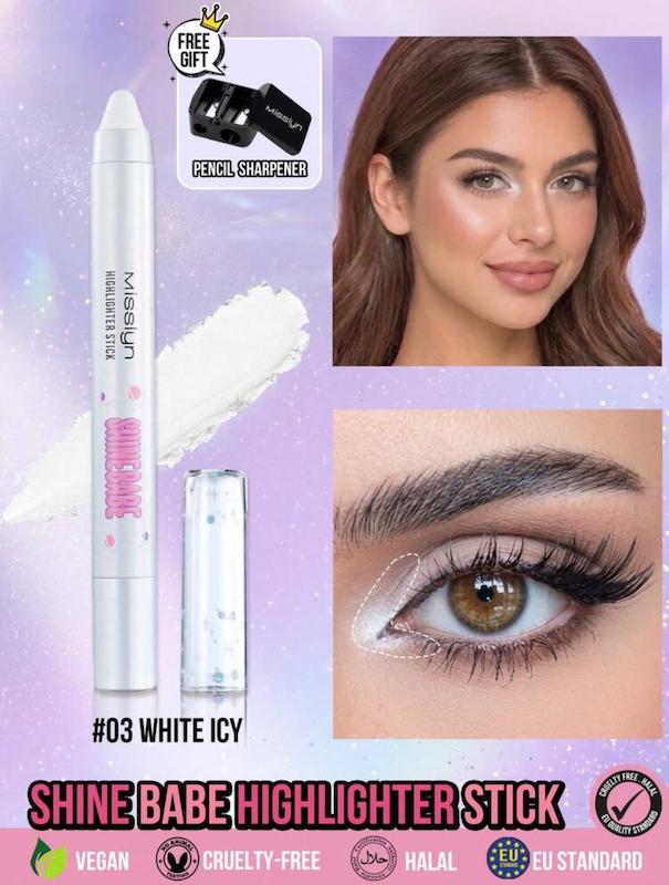 هایلایتر مدادی سفید اورجینال Misslyn 🤍