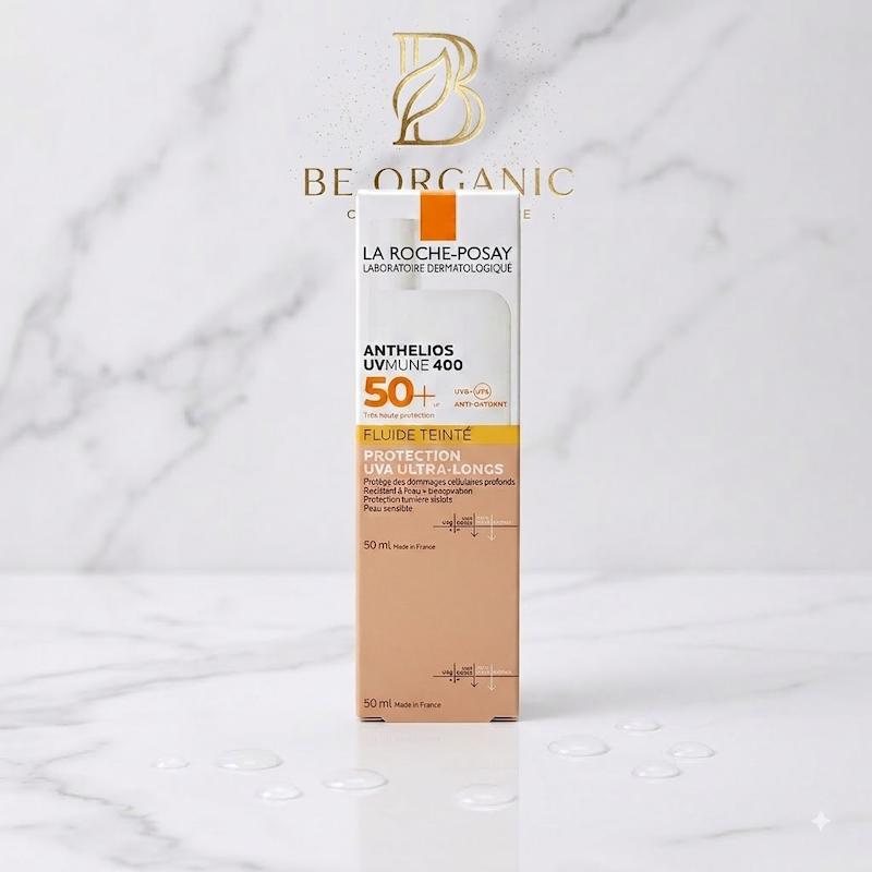 خرید فلوئید ضد آفتاب رنگی لاروش پوزای مدل UVMune 400 اصل (50 میل)