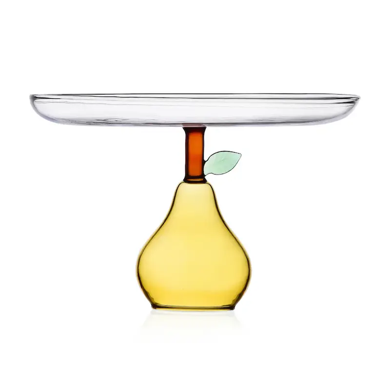 شیرینی خوری پایه دار گلابی