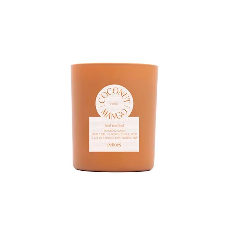شمع اکوز ۱۵۰ گرمی (coconut & mango) انبه نارگیل