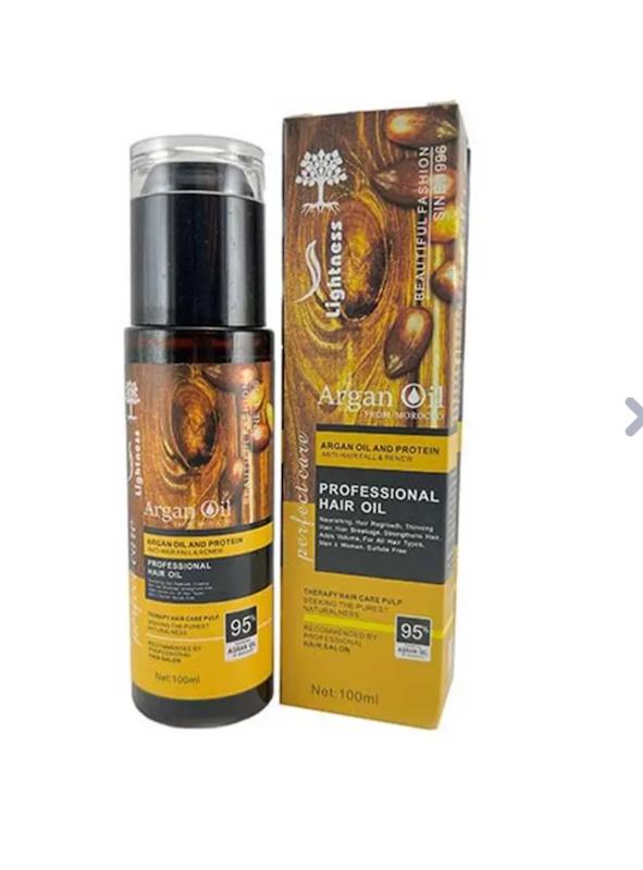 روغن مو آرگان لایتنس