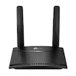 مودم 3G/4G خانگی تی پی-لینک مدل MR100 با قابلیت اتصال سیم‌کارت، پشتیبانی از 32 کاربر همزمان، سرعت دانلود 300 مگابیت و آپلود 150 مگابیت بر ثانیه، فرکانس 2.4 گیگاهرتز، امنیت پیشرفته و کنترل والدین
