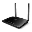 مودم روتر بی‌سیم 4G LTE تی‌پی‌لینک مدل TL-MR6400 با دو آنتن خارجی، شبکه Wi-Fi 2.4 گیگاهرتز، پشتیبانی از 32 کاربر، چهار پورت LAN 10/100 مگابیت و فایروال پیشرفته