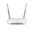 مودم روتر بی‌سیم تی پی‌لینک مدل W8961N با پشتیبانی از شبکه‌های 3G، 4G، 4.5G و TD-LTE، دارای آنتن خارجی ثابت و شیار سیم کارت