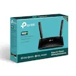 مودم 4.5G تی پی-لینک مدل Archer MR600 V2 با پشتیبانی از شبکه 4G+، سرعت انتقال تا 300 مگابیت، آنتن جداشونده، فرکانس 2.4 و 5 گیگاهرتز، اتصال همزمان 64 دستگاه و 4 پورت گیگابیتی LAN