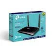 مودم روتر بی‌سیم تی پی-لینک مدل Archer MR200/AC750_Ver-4 با پشتیبانی از 4G LTE و 3G، دو آنتن خارجی، فرکانس دوگانه 2.4 و 5 گیگاهرتز، سرعت انتقال داده تا 300 مگابیت بر ثانیه، قابلیت اتصال 64 کاربر، پشتیبانی از سیم کارت میکرو و امکانات WPS و کلید روشن/خاموش