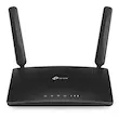 مودم روتر بی‌سیم تی پی-لینک مدل Archer MR200/AC750_Ver-4 با پشتیبانی از 4G LTE و 3G، دو آنتن خارجی، فرکانس دوگانه 2.4 و 5 گیگاهرتز، سرعت انتقال داده تا 300 مگابیت بر ثانیه، قابلیت اتصال 64 کاربر، پشتیبانی از سیم کارت میکرو و امکانات WPS و کلید روشن/خاموش