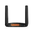 روتر 4G LTE خانگی و اداری تی پی‌لینک مدل TL-MR6400 V5 با دو آنتن خارجی، فرکانس 2.4 گیگاهرتز، سرعت 300 مگابیت بر ثانیه، پورت LAN/WAN 10/100 مگابیتی، پشتیبانی از 64 کاربر و فایروال پیشرفته