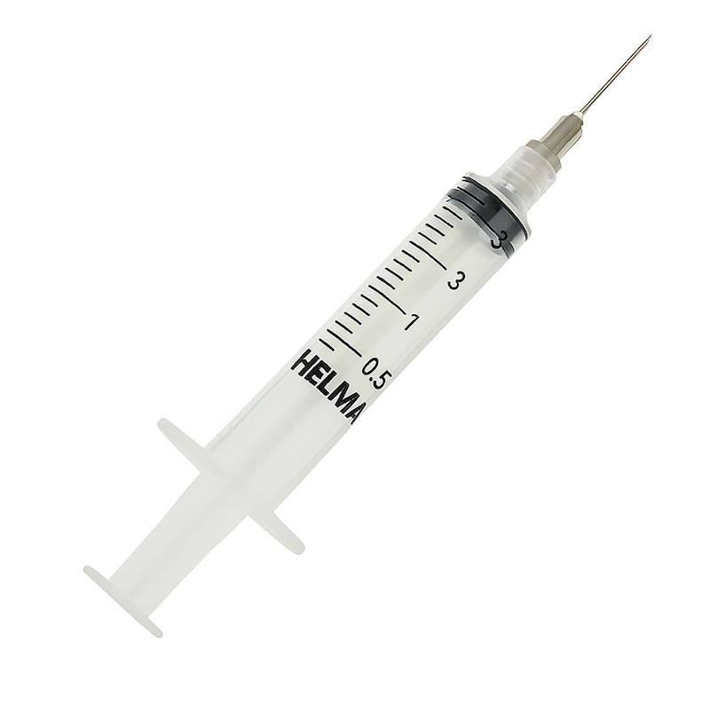 سرنگ لوئراسلیپ ۳ سی‌سی حلما | Syringe Luer Slip 3ml Helma
