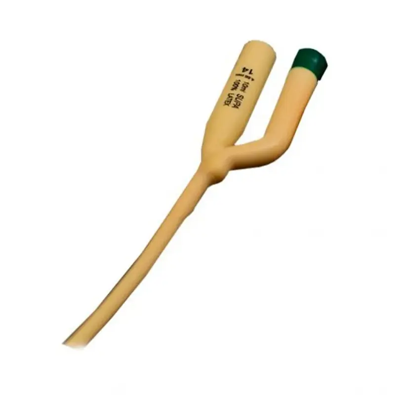 سوند فولی لاتکس دو راهه سایز ۱۴ سبز سوپا | بسته ۴۰ عددی