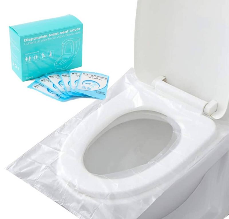 کاور توالت فرنگی نایلونی یکبارمصرف – بسته ۲۰ عددی