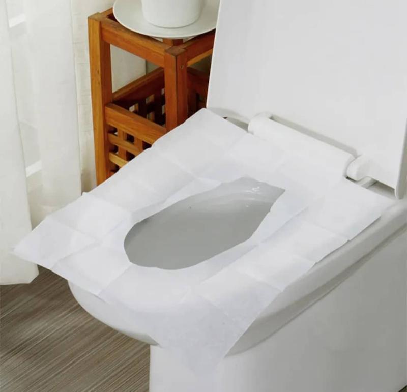 کاور توالت فرنگی یکبارمصرف – بسته ۲۰ عددی