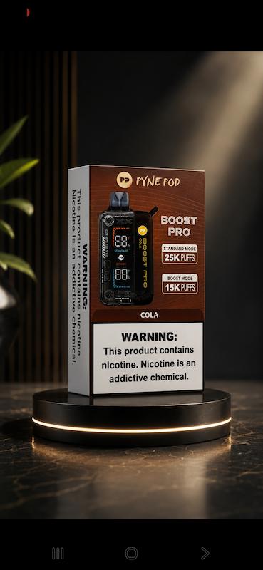 یکبار مصرف ۲۵۰۰۰ طعم کولا PYNE POD BOOST PRO