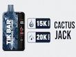 یکبار مصرف تیک بار ۲۰۰۰۰ طعم کاکتوس جک TIK BAR Cactus Jack