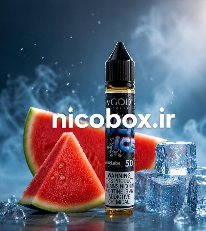 سالت ویگاد لش آیس  اورجینال VGOD LUSH ICE