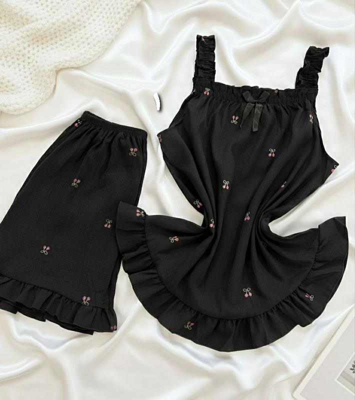 دوتیکه راحتی تاپ و شورتک 5719