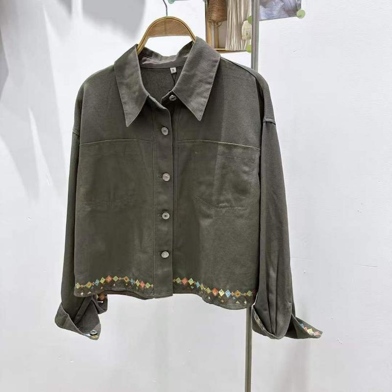 کت کتان کراپی 5742