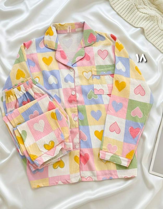 دوتیکه راحتی آستین بلند 5806