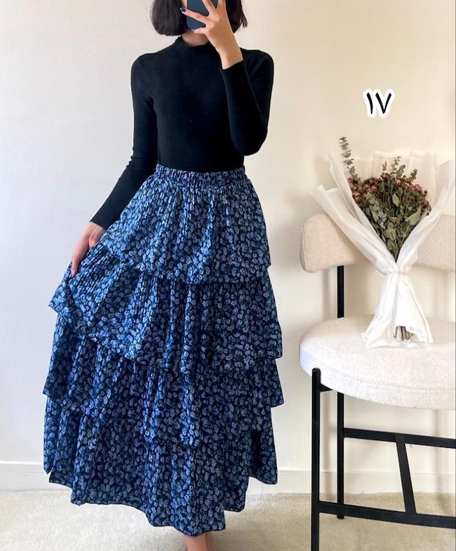 دامن طبقه ای 5991 