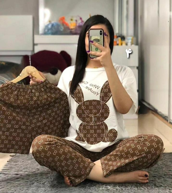 سه تیکه راحتی تیشرت،شلوار،شورتک 7032