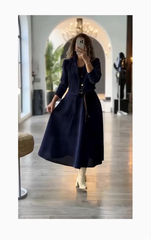 ست کت و دامن جانان