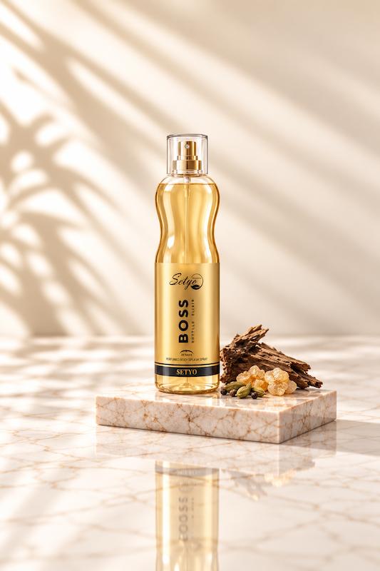 بادی اسپلش مردانه SETYO رایحه Bottled Elixir