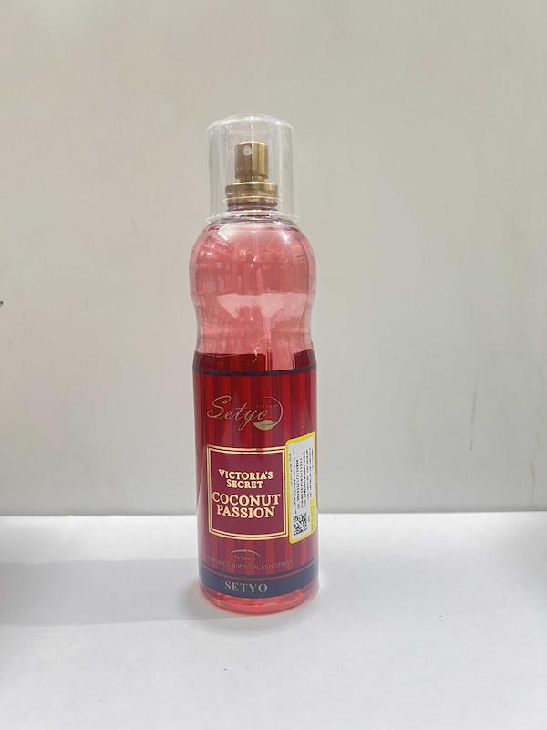بادی اسپلش زنانه SETYO رایحه Coconut Passion حجم 200 میل