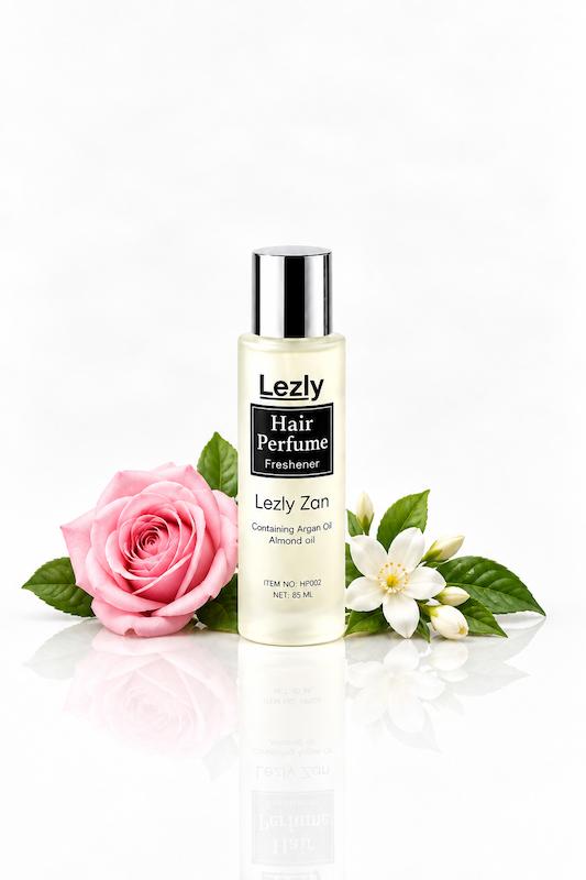 عطر مو لزلی Lezly Zon حجم ۶۰ میل با رایحه گلی و خنک