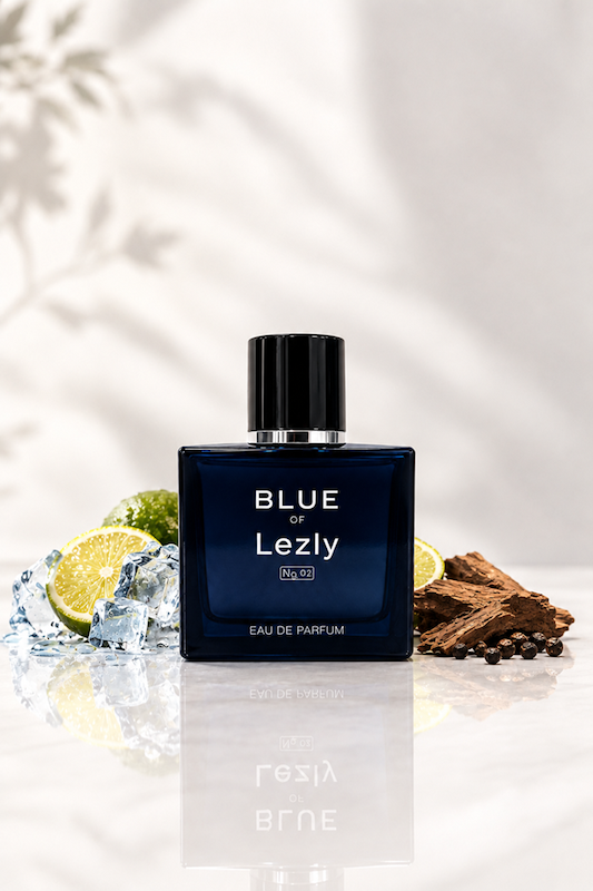 عطر مردانه لزلی مدل Blue حجم 30 میل