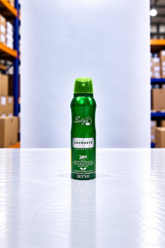 اسپری مردانه SETYO رایحه Lacoste Essential