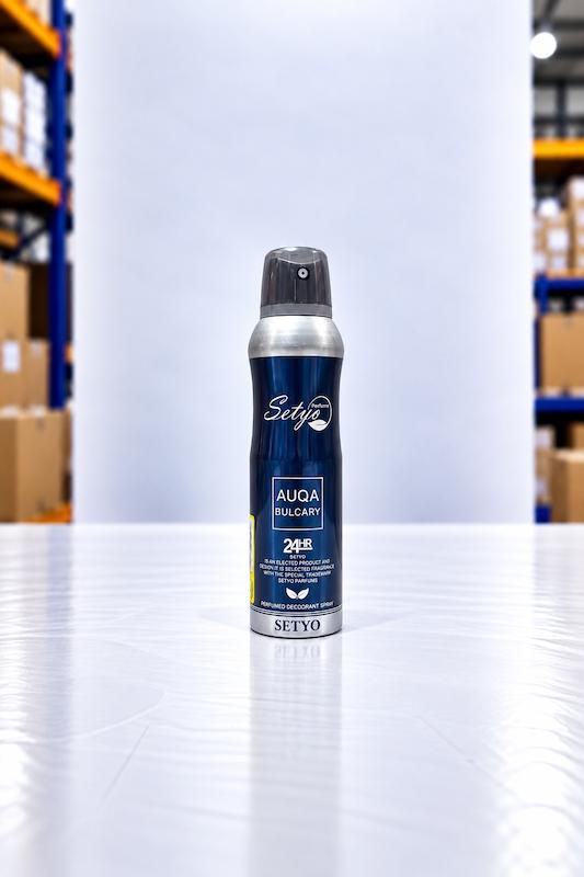 اسپری مردانه SETYO رایحه AUQA Bulcary