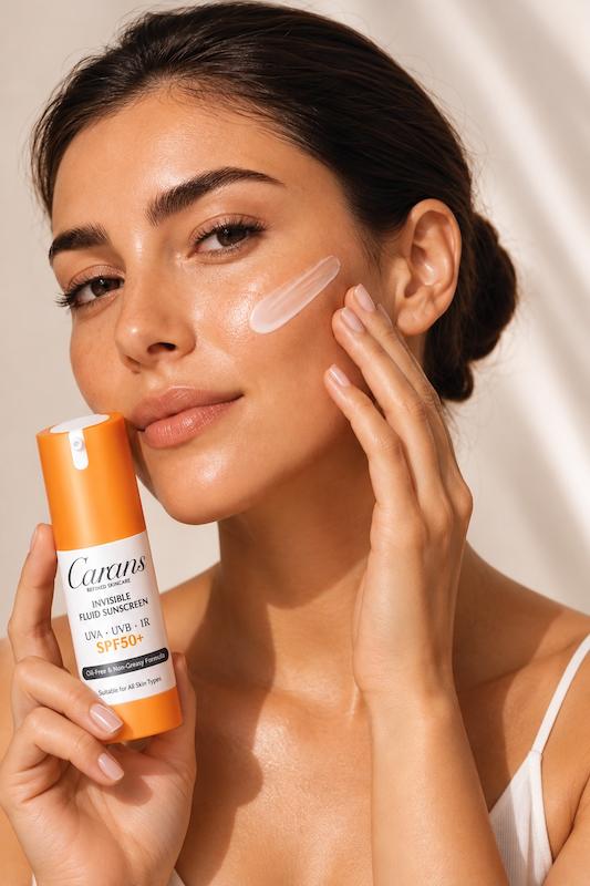 ضد آفتاب بی‌رنگ کارانس SPF50+
