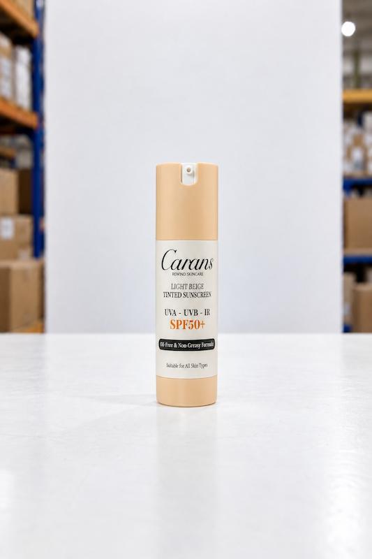 ضد آفتاب رنگی کارانس SPF50+ بژ روشن 35 میل