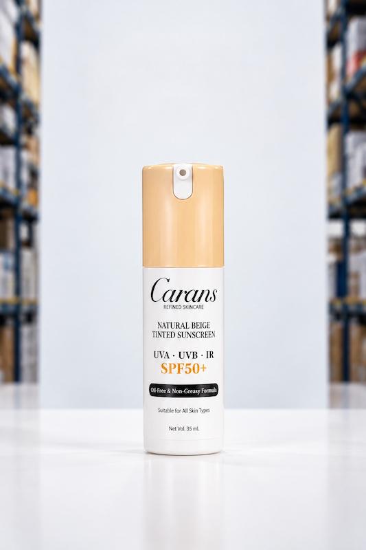 ضد آفتاب رنگی کارانس SPF50+ بژ تیره 35 میل