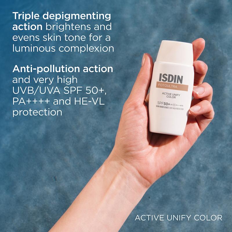 ISDIN Fotoultra 100 Active Unify Color SPF 50 Plus 50ml
