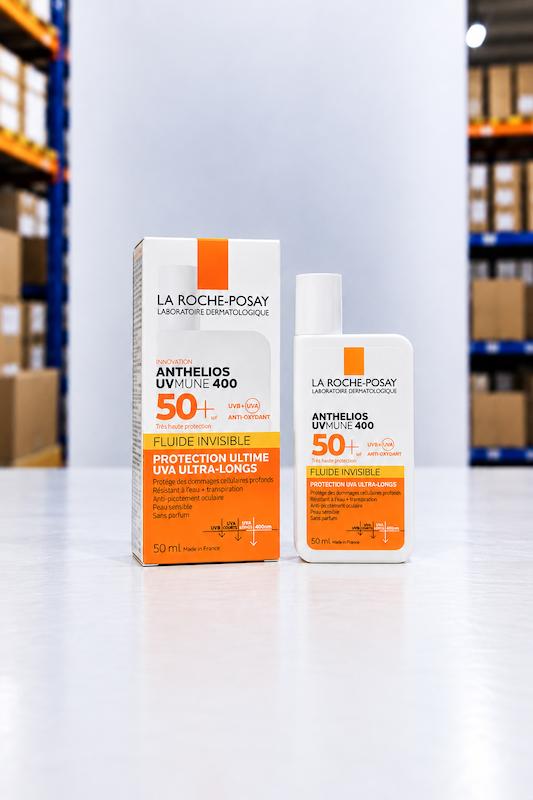 ضدآفتاب لاروش پوزای Anthelios UVMune 400 Invisible Fluid SPF 50+ حجم 50 میلی لیتر