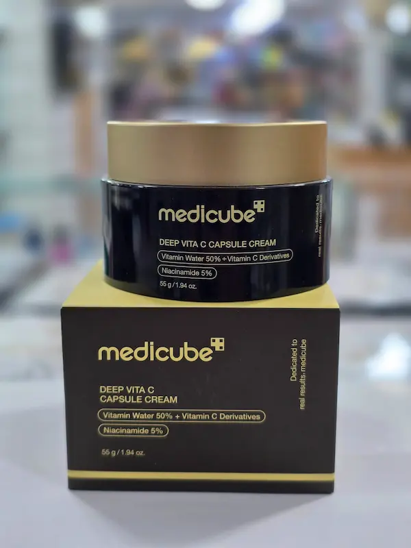 کرم روشن کننده و ضد لک Medicube Deep Vita C Capsule Cream