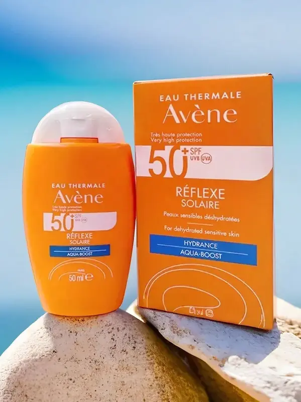 بسته‌بندی ضد آفتاب اون Réflexe Solaire Aqua-Boost حجم 50 میلی‌لیتر
