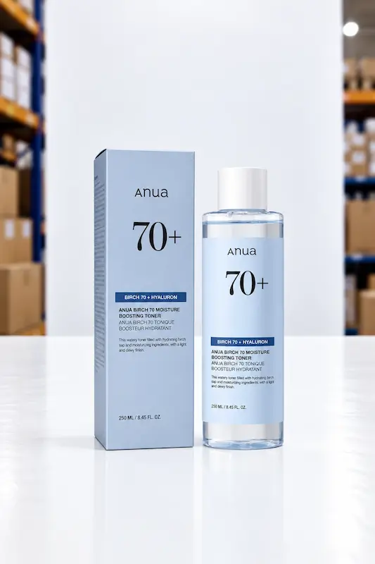 تونر آبرسان آنوا Anua Birch 70 Moisture Boosting Toner حجم 250 میلی‌لیتر