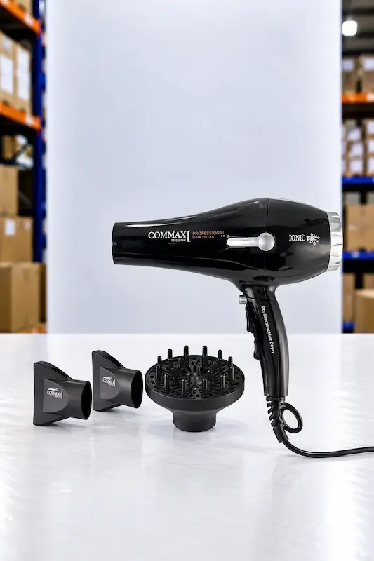 سشوار حرفه‌ای COMMAX CR-7022 توان 2600 وات