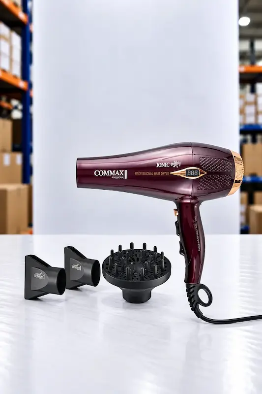 سشوار حرفه‌ای COMMAX CR-7070 توان 2700 وات